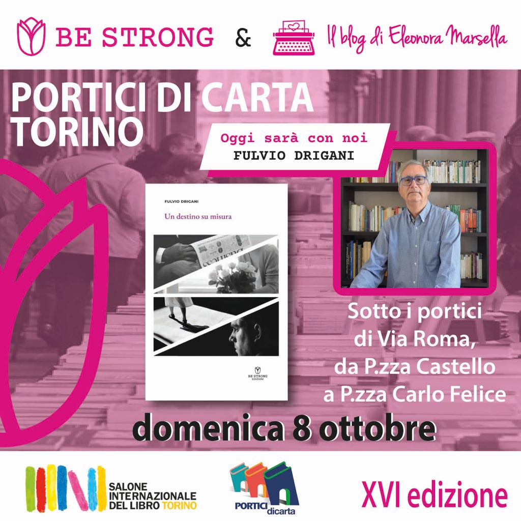 Domenica 8 Ottobre sarò ai Portici di Carta di Torino